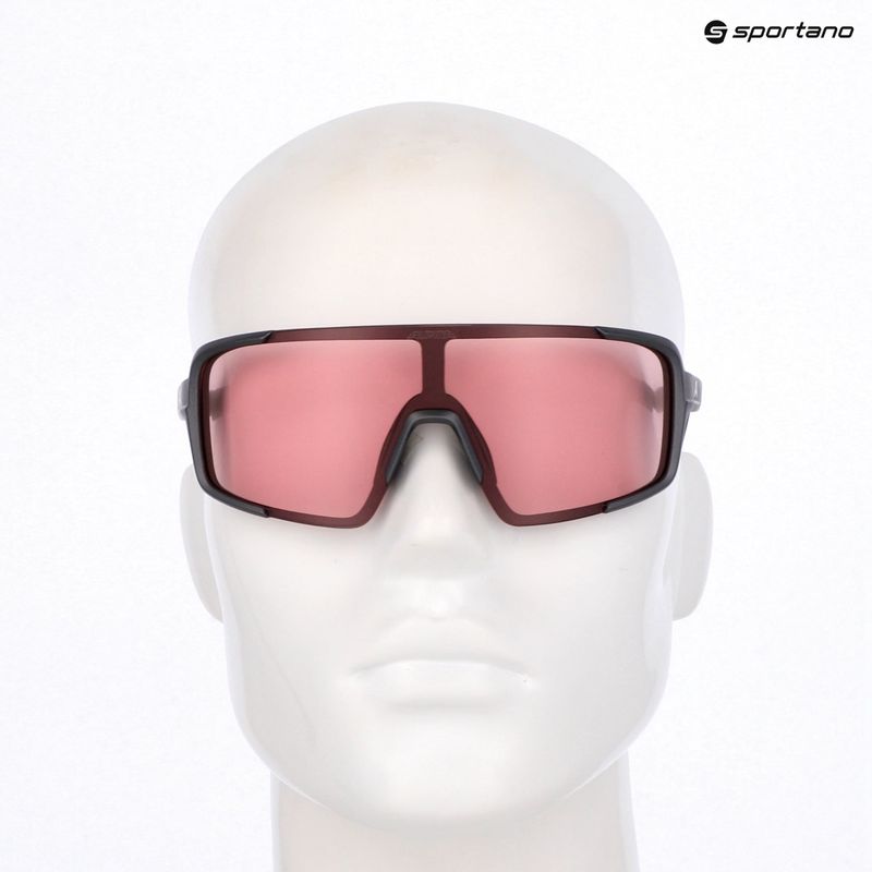 Sonnenbrille Alpina Lumin gun/metallic matte/pink 7