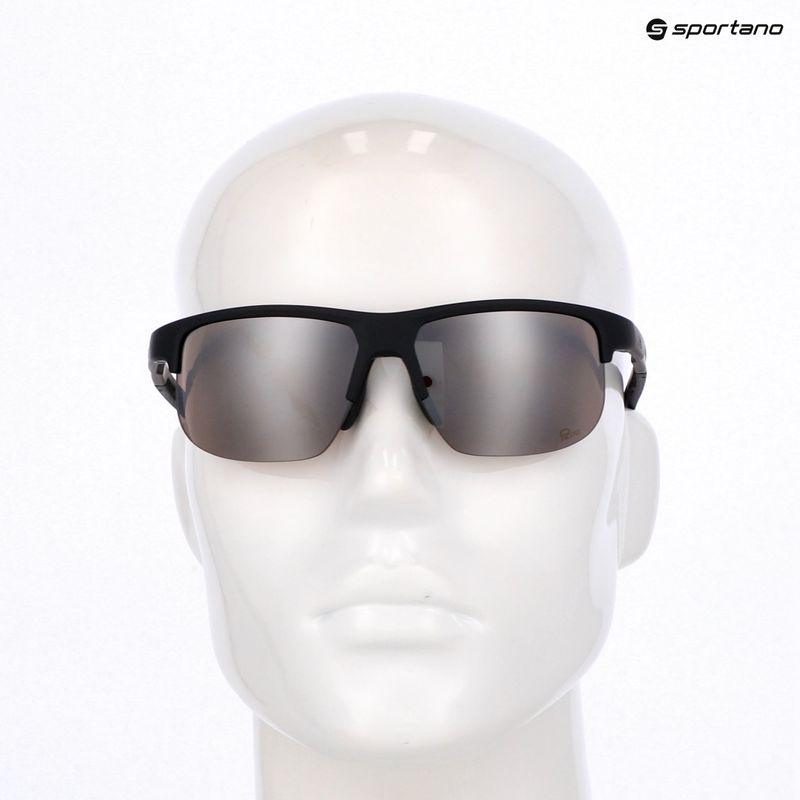 Sonnenbrille Alpina Eagle Q-Lite black matte/silver mirror 6