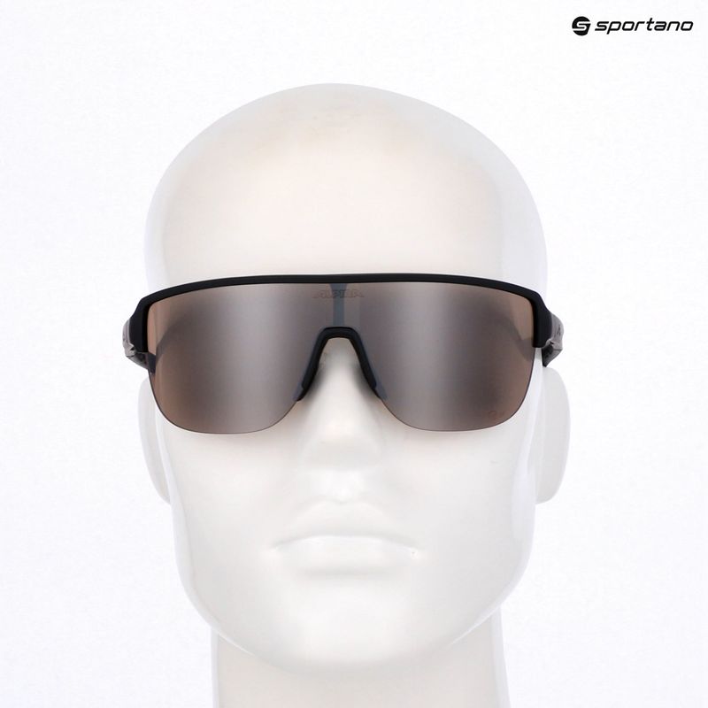 Sonnenbrille Alpina Frame 2.0 Q-Lite black matt / silver mirror 7
