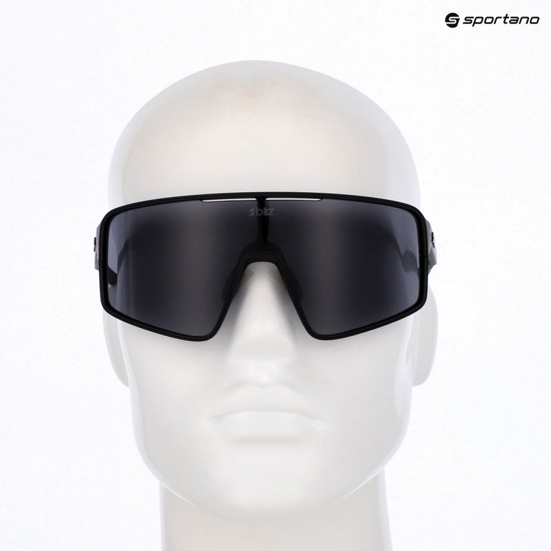 Bliz P001 mattschwarze/rauchfarbene Sonnenbrille 6