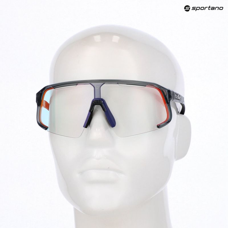 Bollé Speedchaser dunkelgraues Kristall/Phantom klare Lava Sonnenbrille mit photochromen Gläsern 3