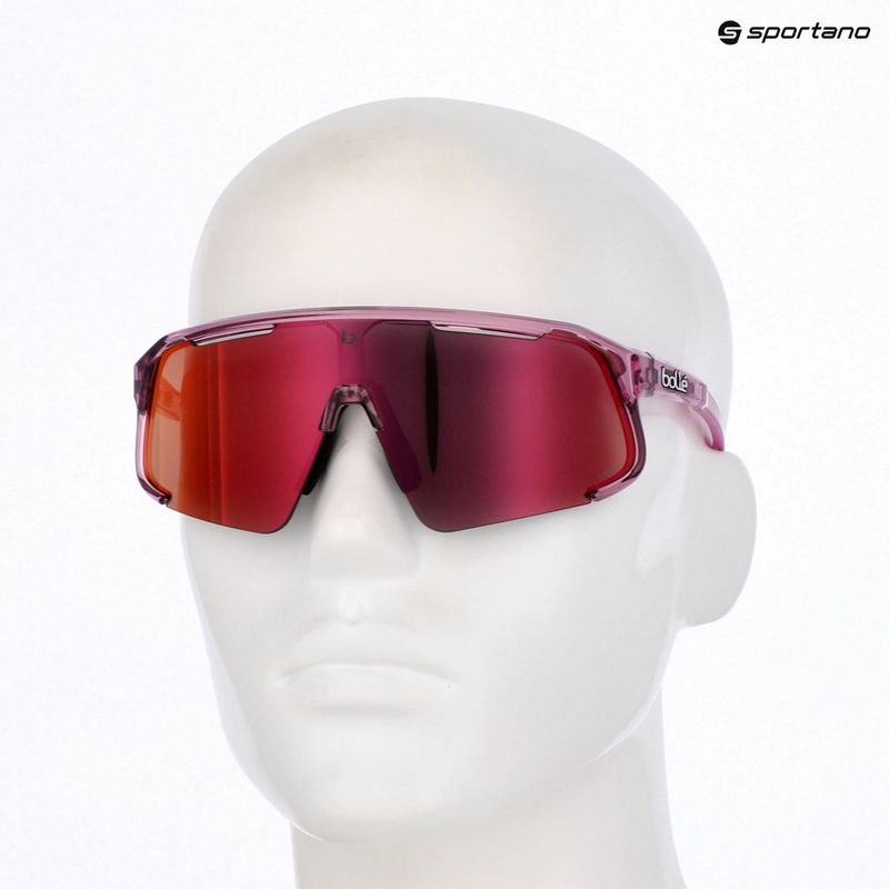 Bollé Speedchaser Sonnenbrille in Astro-Pink-Kristall/Volt-Rubin 3
