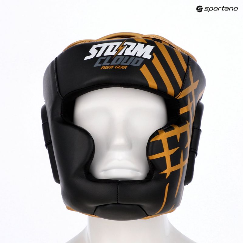Box-Kopfschutz StormCloud Lynx black/gold 9