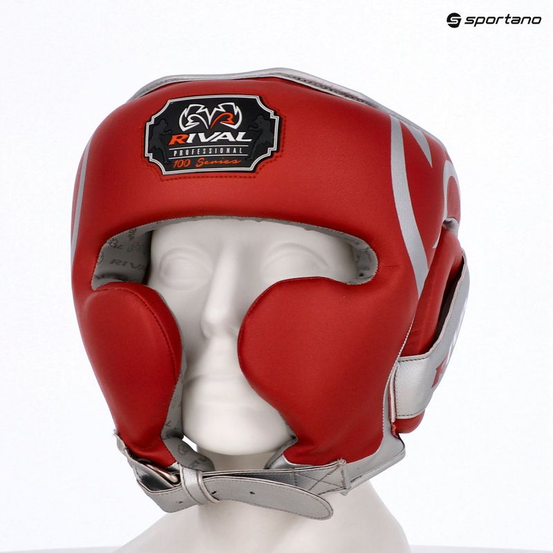 Box-Kopfschutz Rival RHG100 Professional Headgear red/silver/grey 6