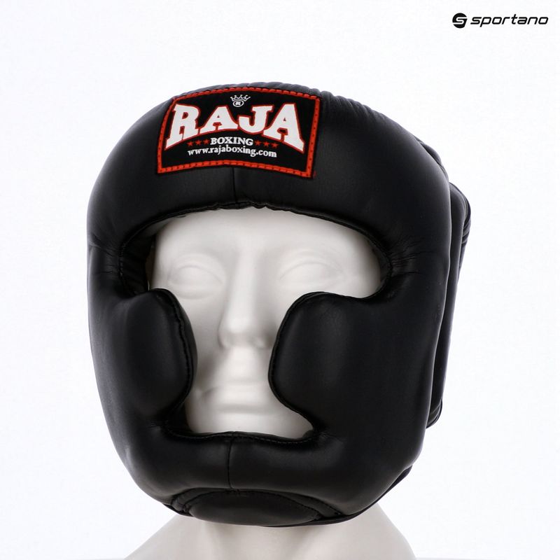 Boxhelm RAJA BOXING Semi Leather black 5