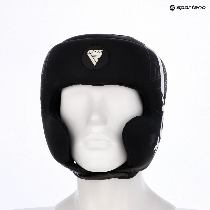 RDX F6 Kara Head Guard weißer Boxhelm 5