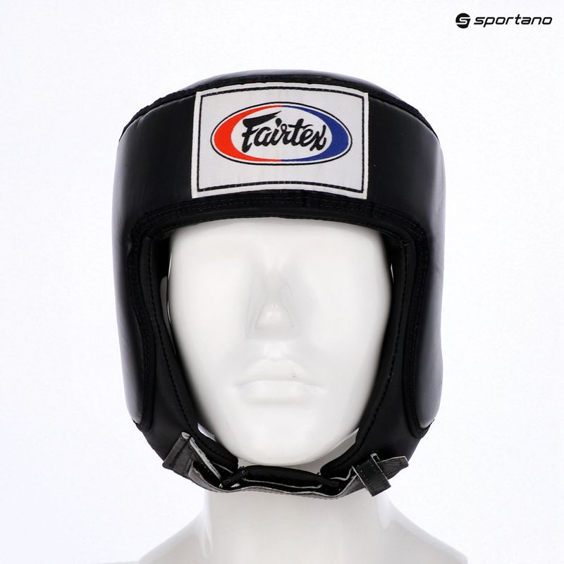 Schutzhelm Fairtex Muay Thai & Kickboxing Competition black 6