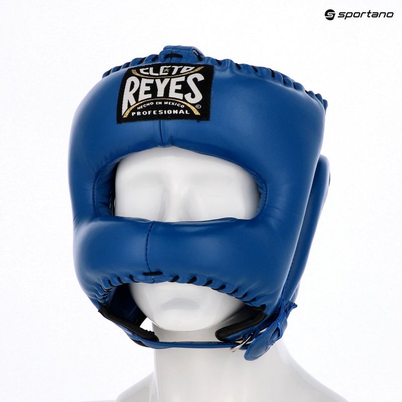 Cleto Reyes Boxhelm mit spitzem Gesicht Nylon Bar blau 3