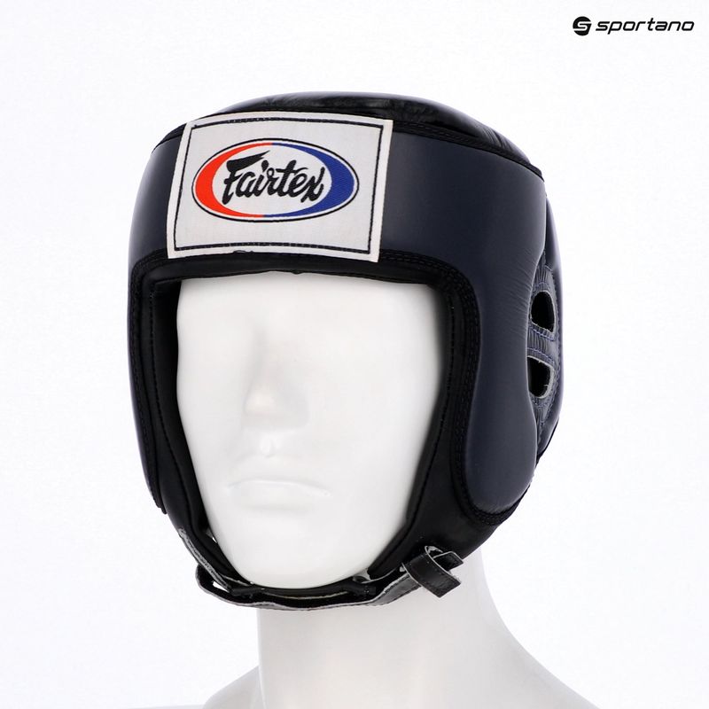 Schutzhelm Fairtex Muay Thai & Kickboxing Competition blue 4