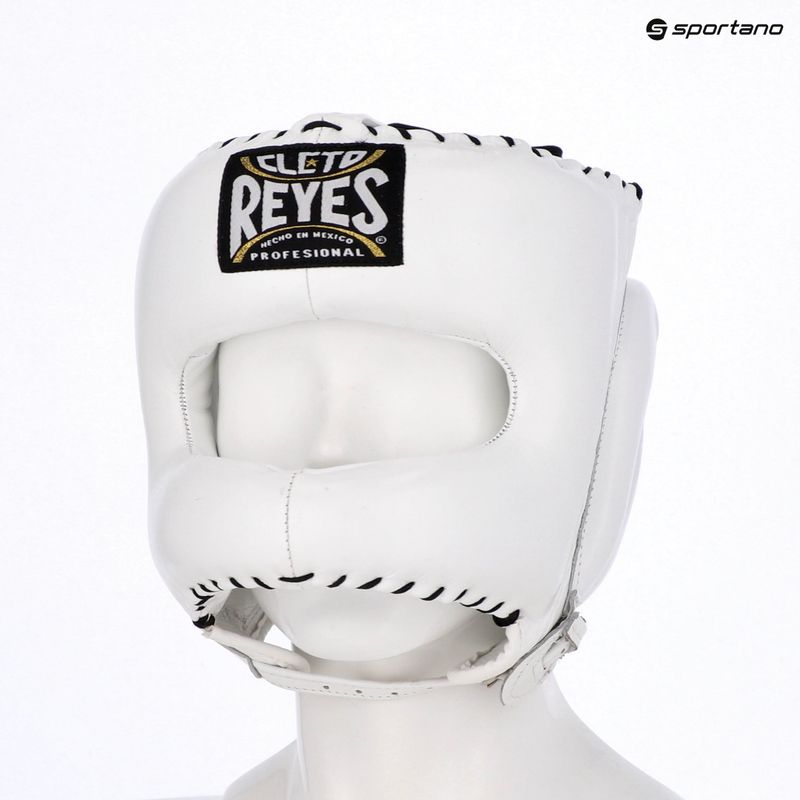 Boxhelm Cleto Reyes With Pointed Face Nylon Bar white 3