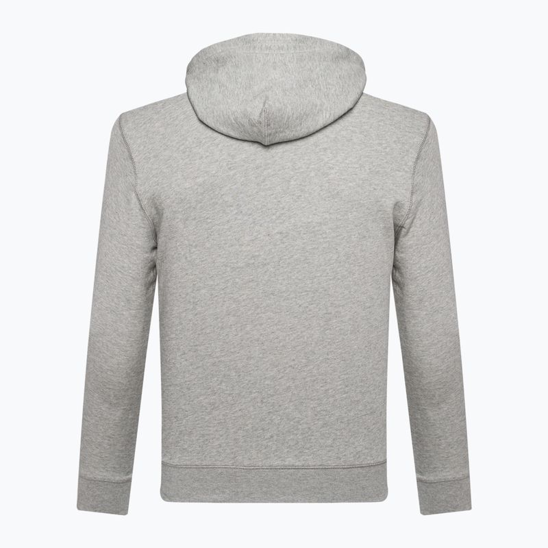 Herren GAP XLS FT Arch FZ HD Sweatshirt b10 grau meliert 6