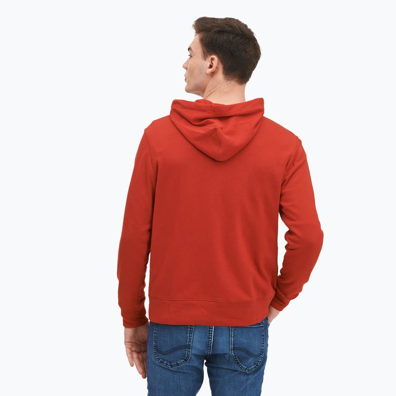 Herren GAP XLS FT Arch FZ HD lasalle rot Sweatshirt 3