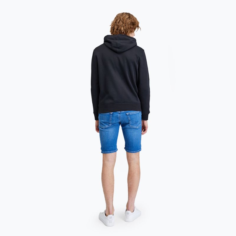 Herren GAP V-Heritage Logo FZ Sweatshirt echt schwarz