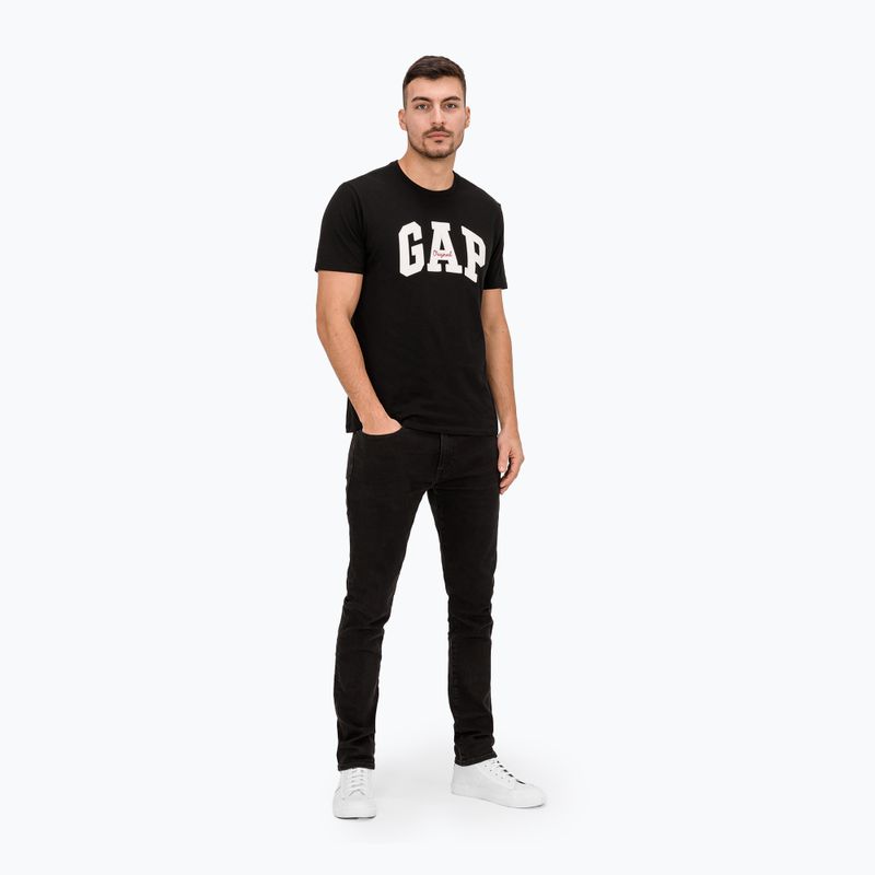 Men's GAP Logo Original Tee echt schwarz 2