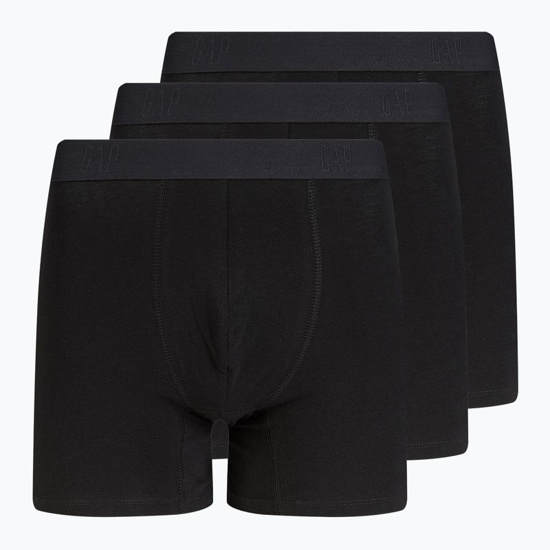 GAP Boxershorts für Männer 3 Paar echtes Schwarz