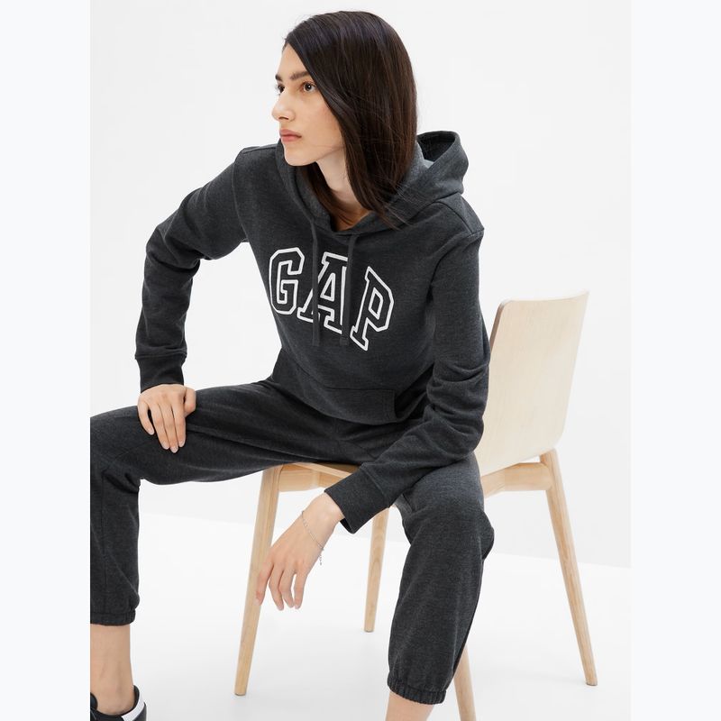 GAP V-Gap Heritage PO HD Damen Sweatshirt in Anthrazit 3
