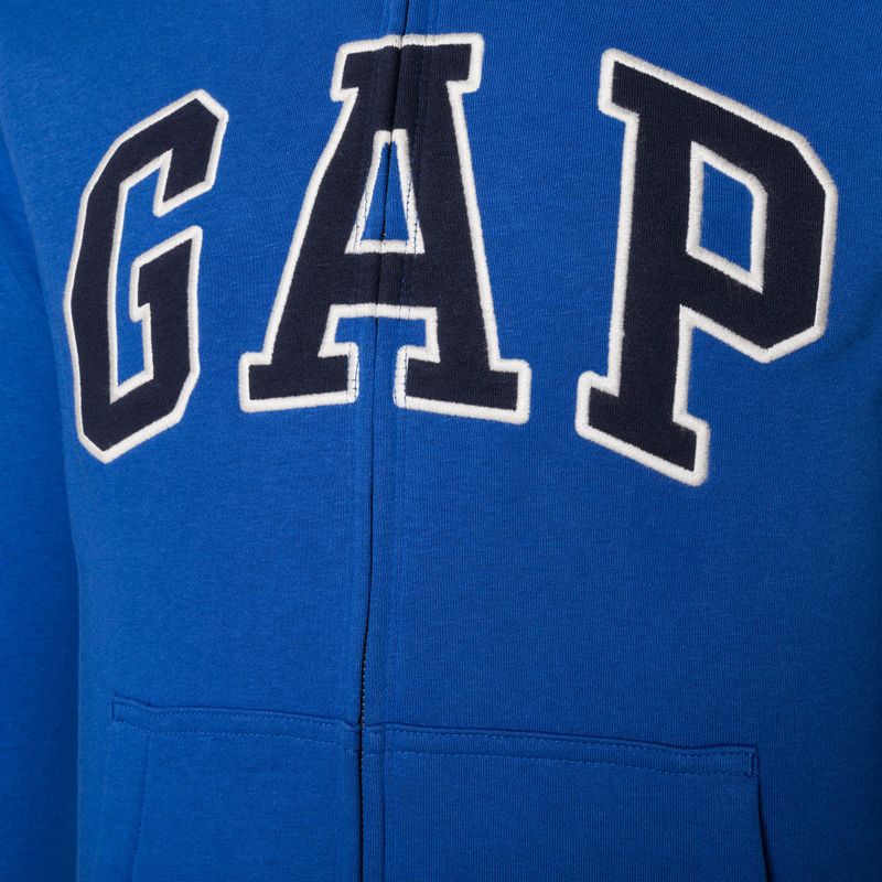 Herren Sweatshirt GAP XLS FT Arch FZ HD admiral 013 5