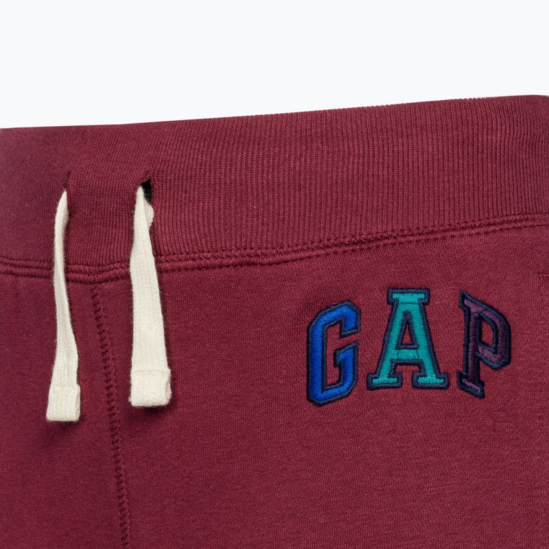 Kinderhose GAP V-Fall Fash Logo Jogger tief granatrot 3