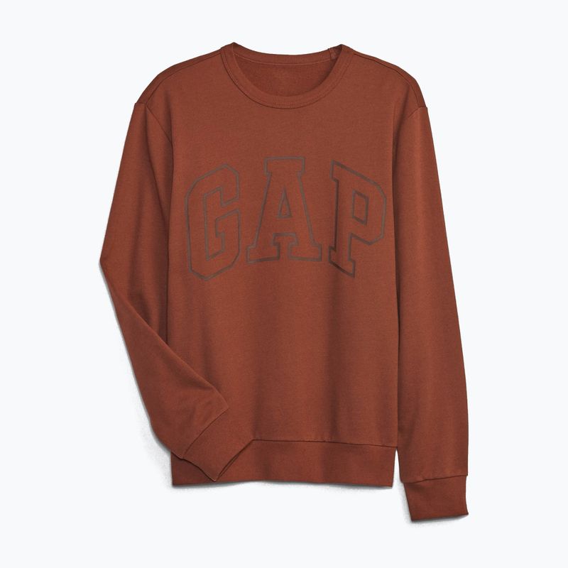 Herren GAP Logo Crewneck Sweatshirt rostbraun 3