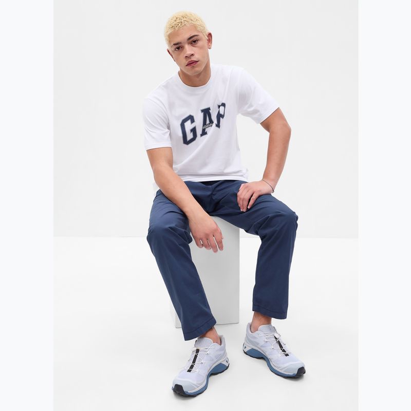 Herren GAP SS Archiv Logo T Shirt Optik weiß