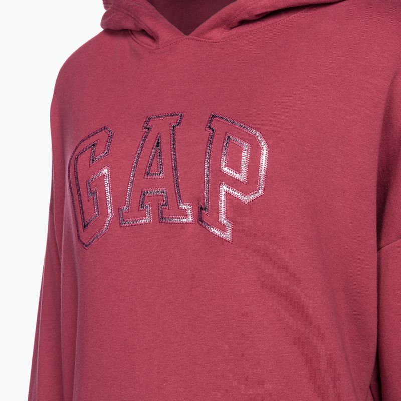 Damen Sweatshirt GAP Frch Exklusiv HI LO PO HD trocken rosa