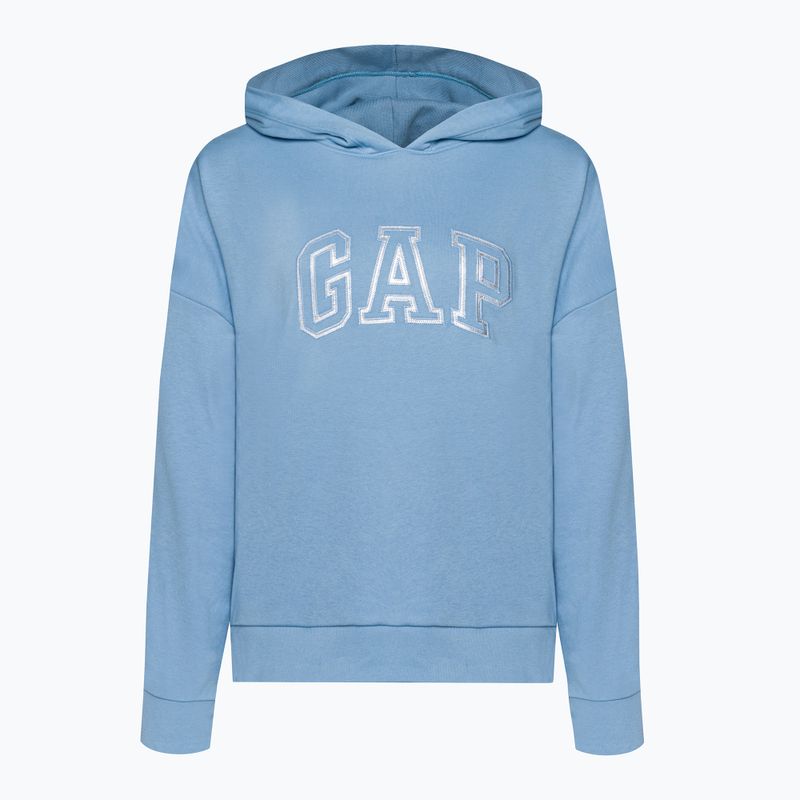 Damen Sweatshirt GAP Frch Exklusiv HI LO PO HD buxton blau