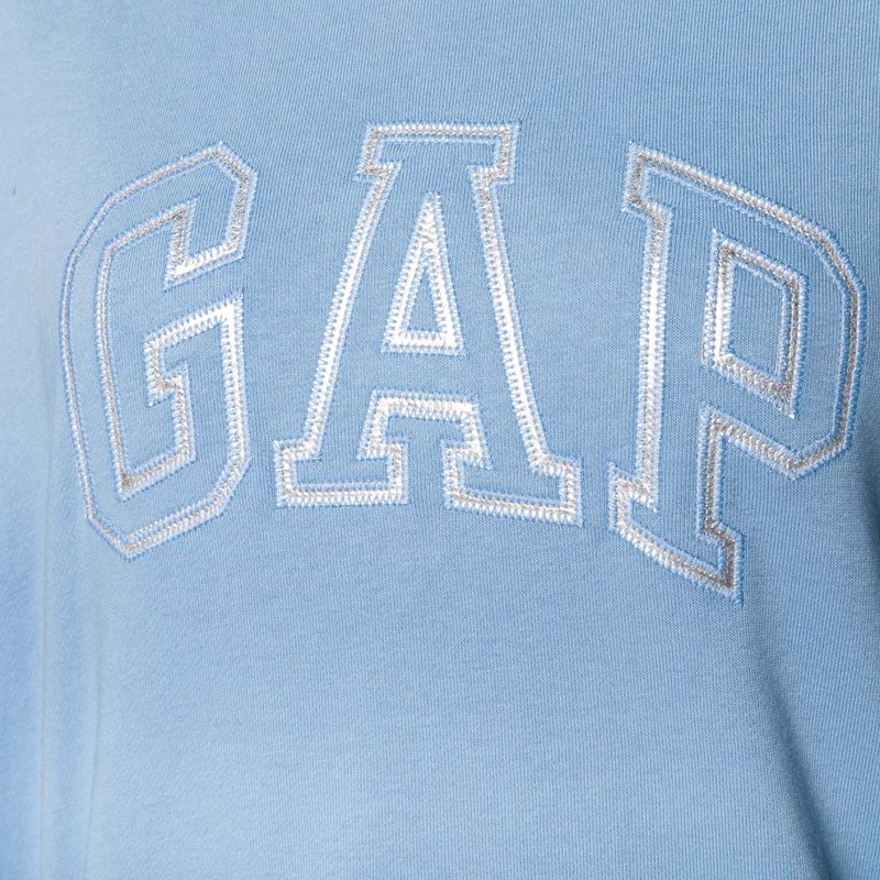 Damen Sweatshirt GAP Frch Exklusiv HI LO PO HD buxton blau
