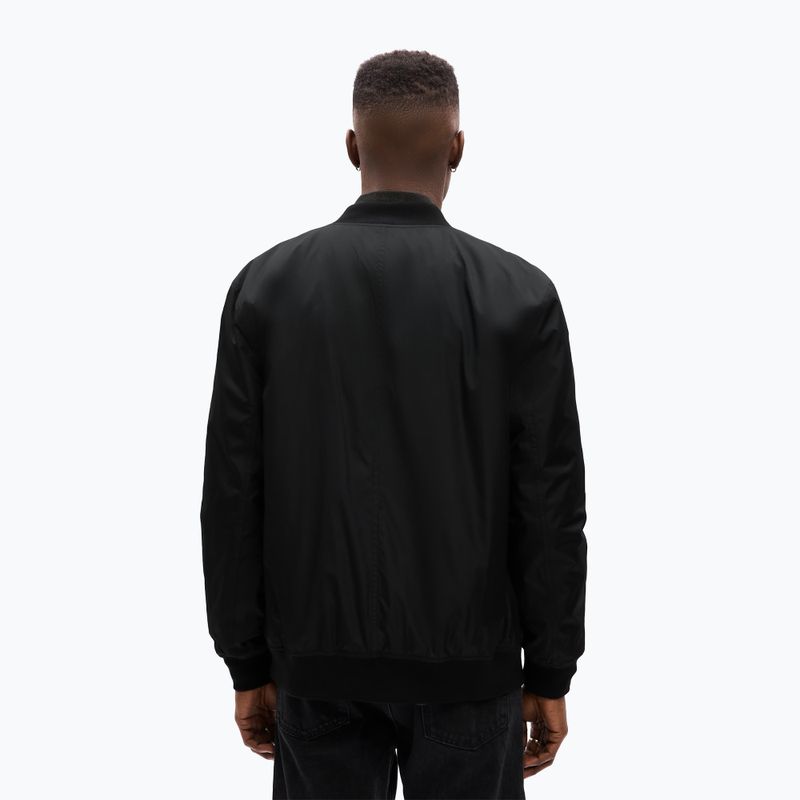 Herren GAP V-Bomber Jacke echt schwarz 3