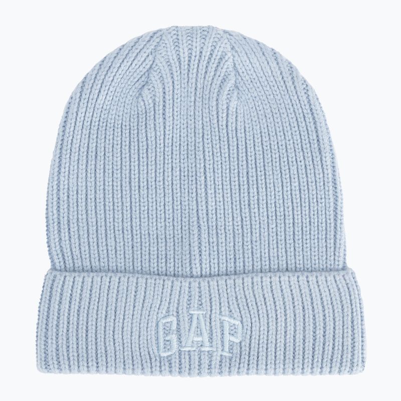 Damen GAP V-Logo Beanie eisblau 740 5