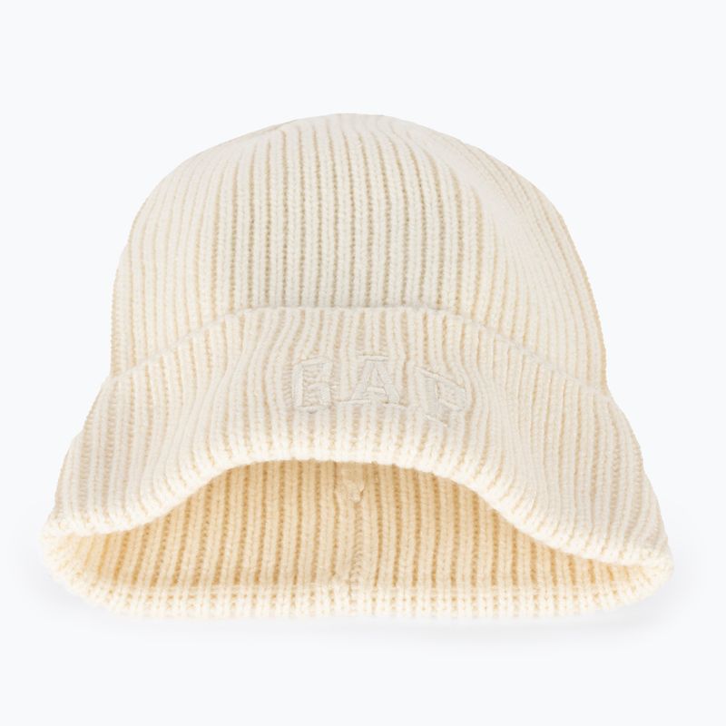 Damen GAP V-Logo Beanie elfenbeinfarbener Frost 5