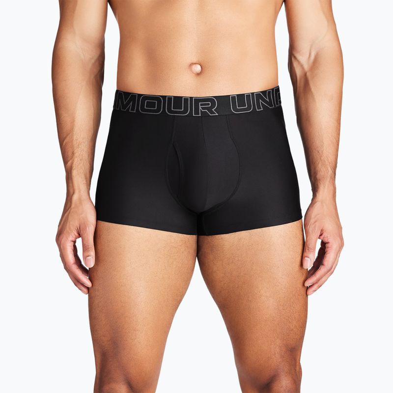 Herren Unterhosen Under Armour Perf Tech 3 Stk. black