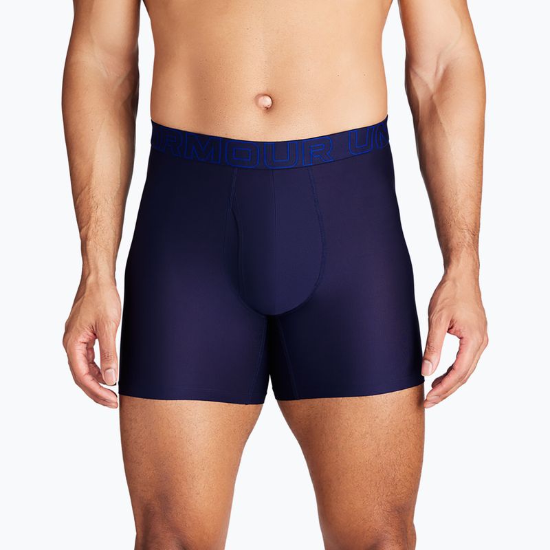 Herrenboxershorts Under Armour Perf Tech Mesh 6in 3er-Pack midnight navy 6