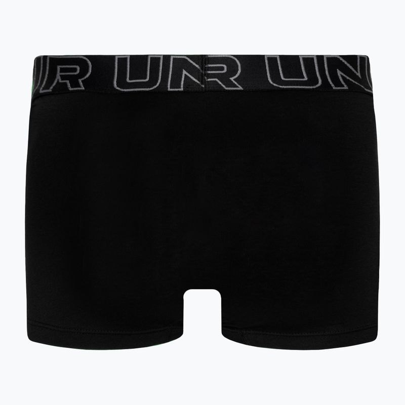 Herren Unterhosen Under Armour Perf Cotton 3 Stk. black 3