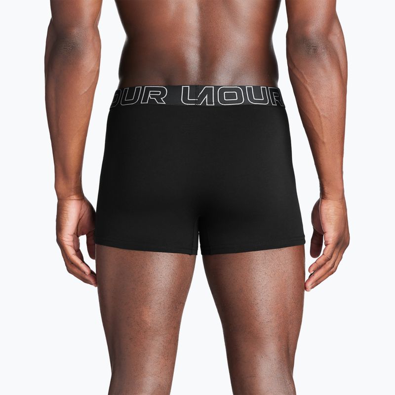 Herren Unterhosen Under Armour Perf Cotton 3 Stk. black 6