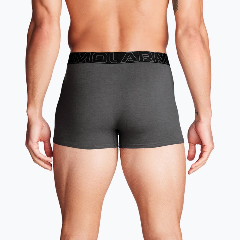 Under Armour Perf Cotton Herren Boxershorts 3 Paar Castlerock 3