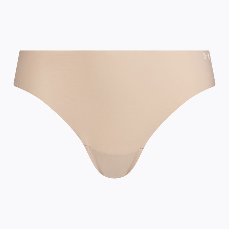 Damen Under Armour Pure Stretch Ns Tanga 3 Stück beige/beige/beige 2