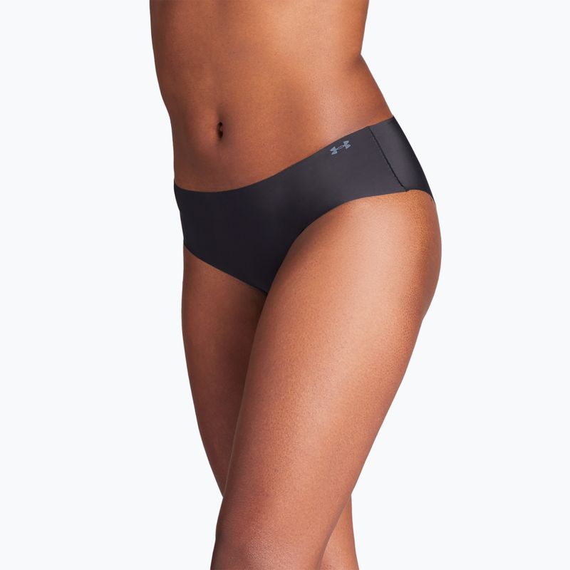 Damen Unterhosen Under Armour Pure Stretch Ns Hip black