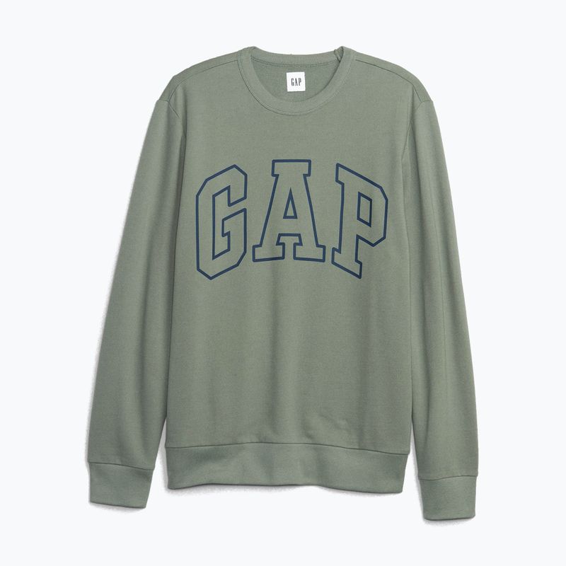Herren GAP Logo Crewneck Sweatshirt Salbei 3