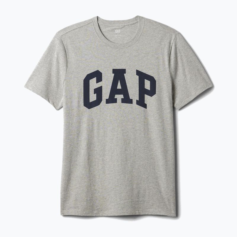 Herren GAP Soft Basic Logo T-shirt heather grey