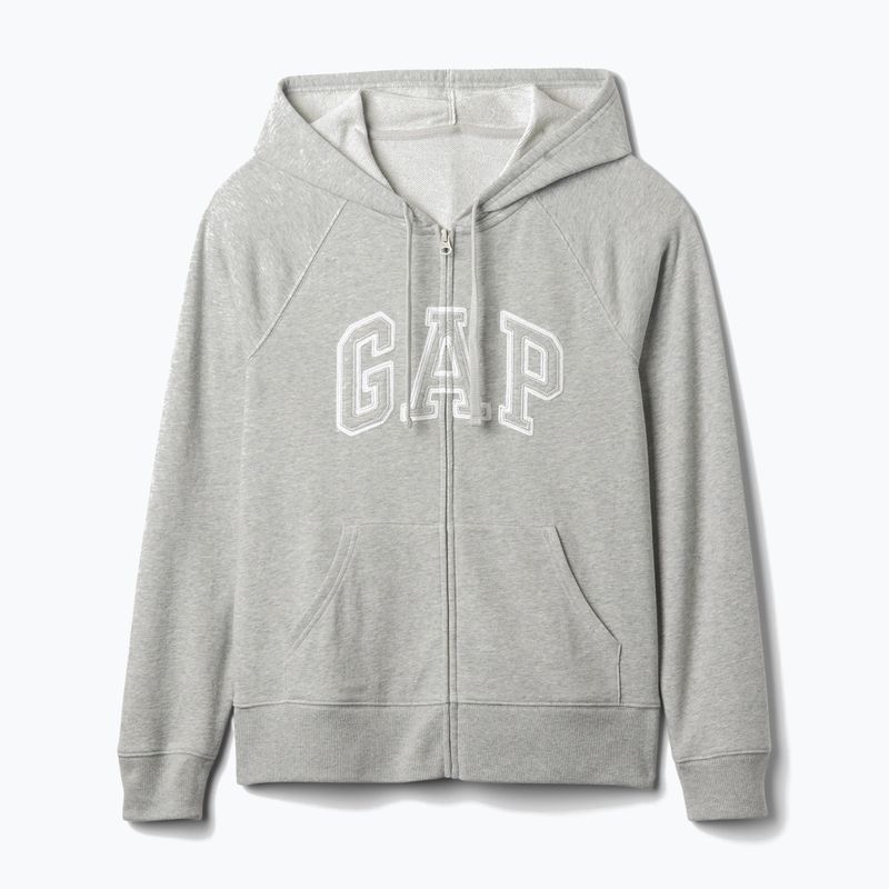 Women's GAP French Fullzip Logo Hoodie helles Heidekraut 3