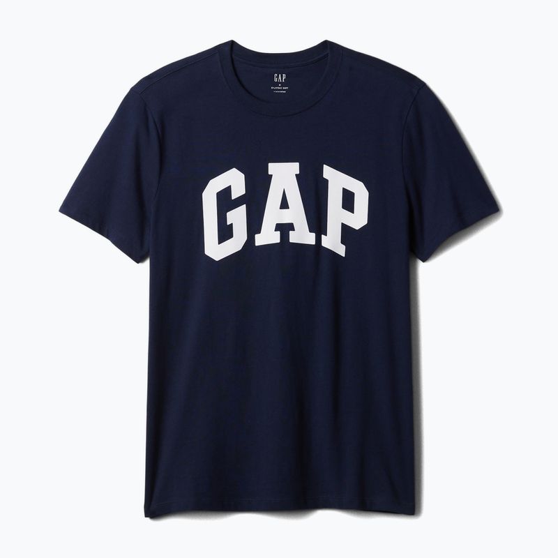 Herren GAP Soft Basic Logo T-shirt blau navy