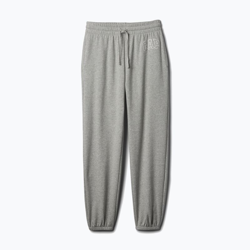 Women's GAP French Logo Jogger Hose hellgrau 3