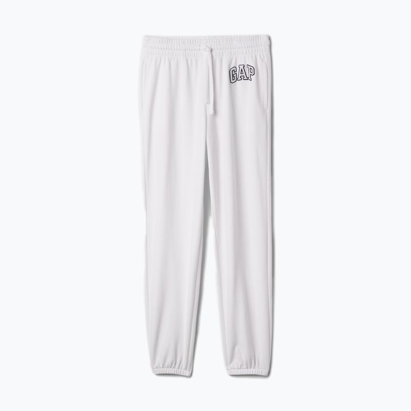 GAP French Logo Jogger-Hose für Damen in Weiß-Optik 3