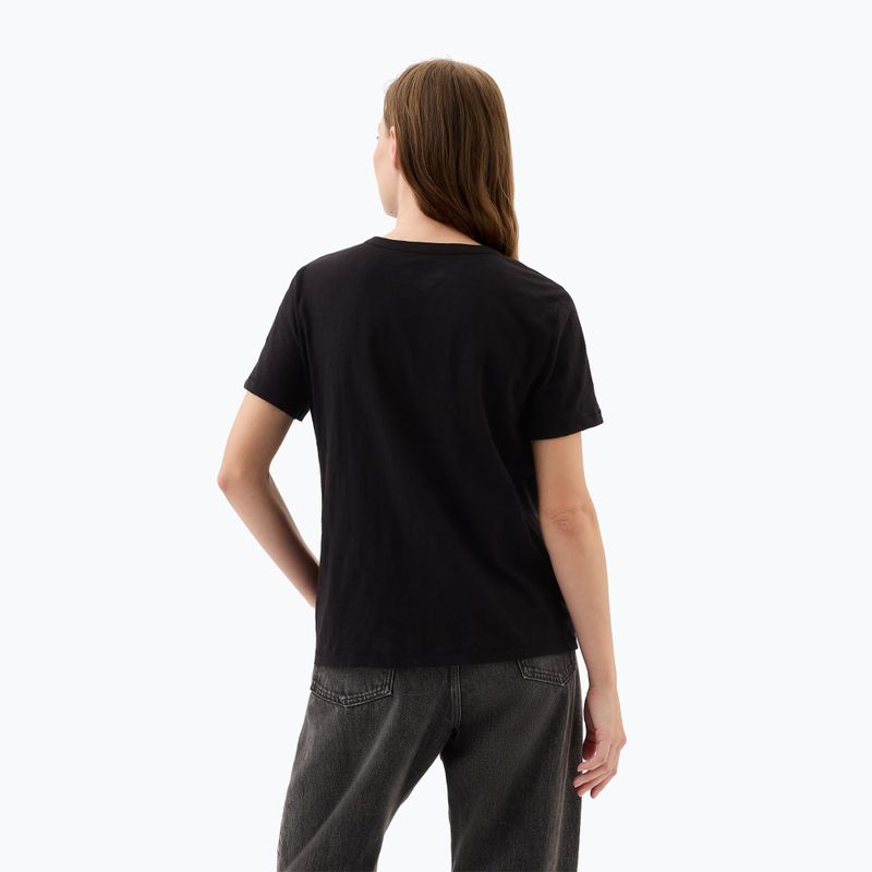 GAP Logo Slub Tee für Frauen schwarz 3