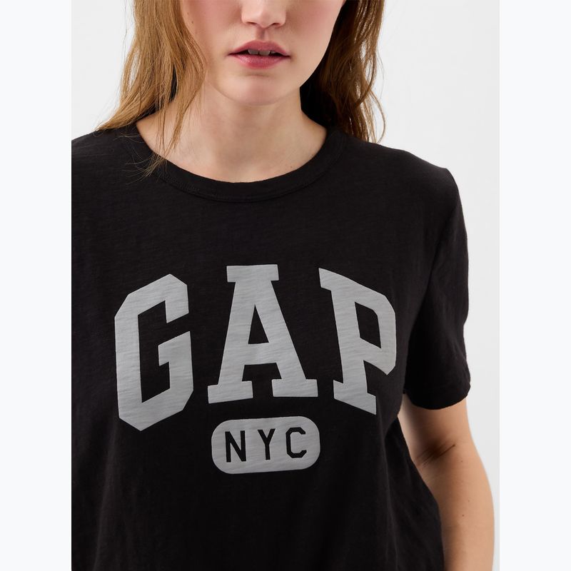 GAP Logo Slub Tee für Frauen schwarz 4