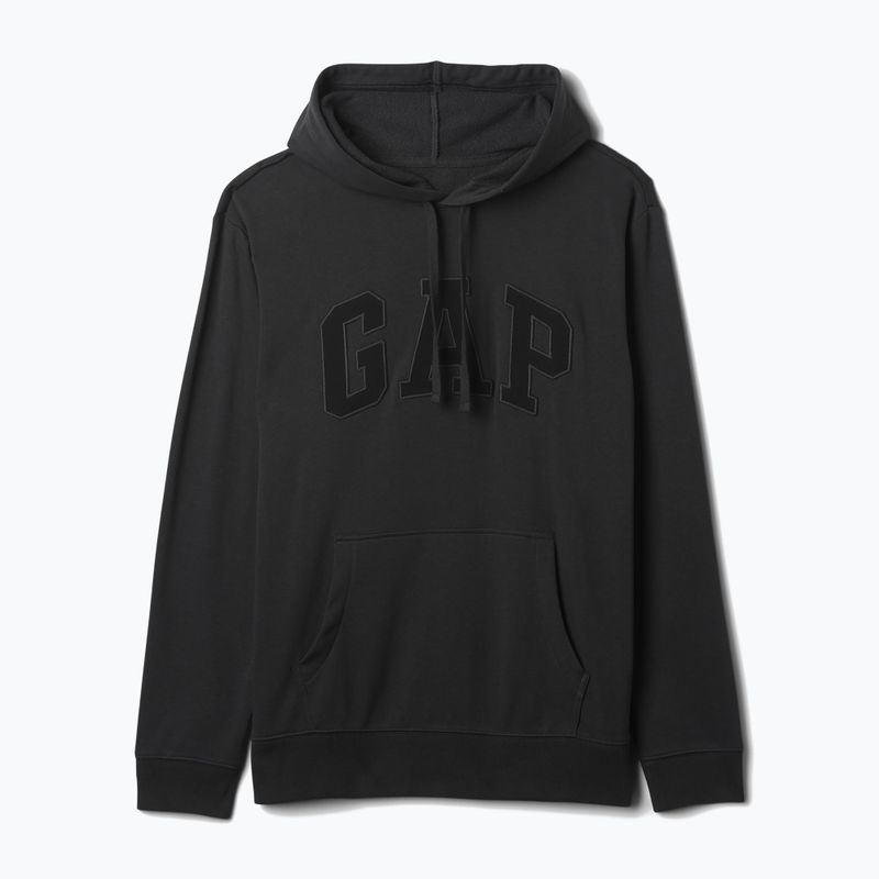 Herren GAP Heritage French Terry Logo Sweatshirt mondlose Nacht 5