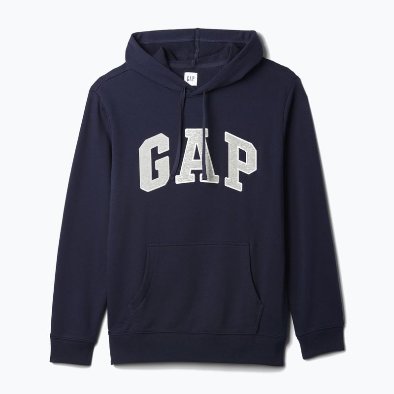 Herren GAP Heritage French Terry Logo Sweatshirt blau navy