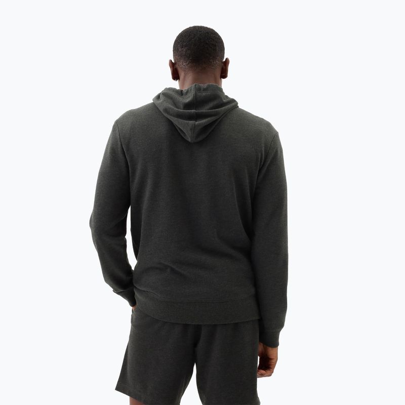 Herren GAP Heritage French Terry Logo Sweatshirt anthrazitfarbenes Heidekraut