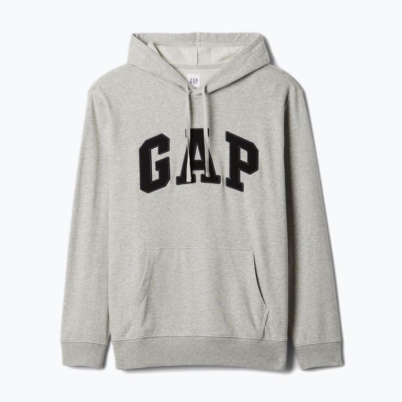Herren GAP Heritage French Terry Logo helles Heidekraut graues Sweatshirt