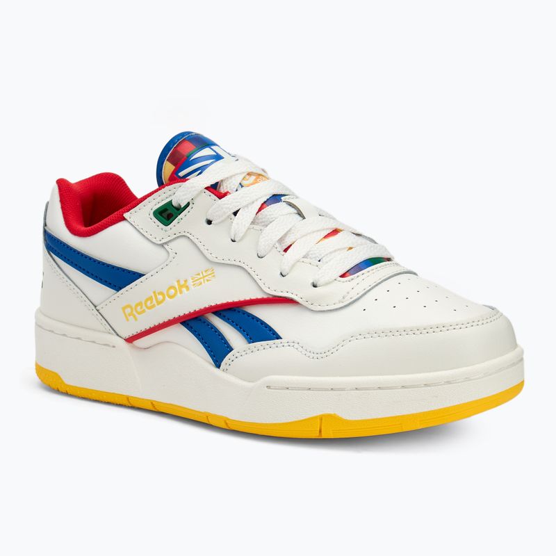 Reebok BB 4000 II Kreide/Vektor blau/Vektor rot Kinderschuhe